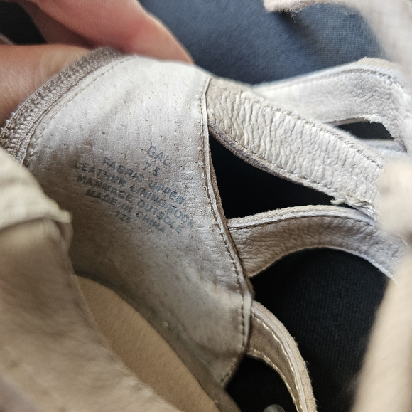 Steve Madden Gal Lace Up Block Heel Sandals | Taupe Cage Sandal Size 7.5 - Picture 6 of 9